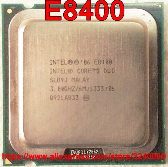  CPU ھ 2  E8400 μ, 3.0GHz 6M 1333 ..